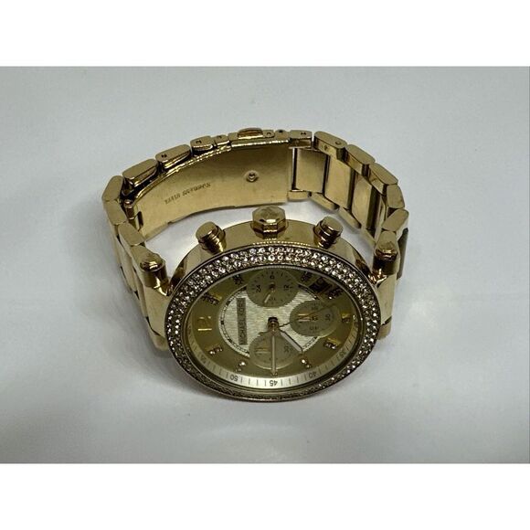Michael Kors Parker MK5354 Women\'s Gold Stainless Steel Analog Dial Watch NUL4 main image 10